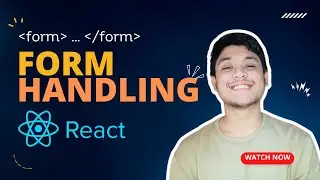 How to handle FORMS in React: A Step-by-Step Guide! #tutoriex #react