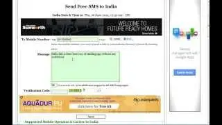 send free sms without any number