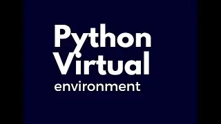 Django virtual environment setup