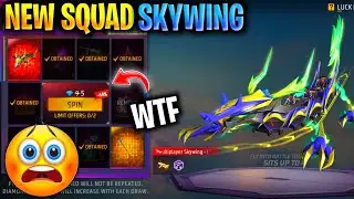 New Squad Skywing In 5 Diamond 🤑 | New Multiplayer Skywing - Lore Train 😨 In Faded Wheel