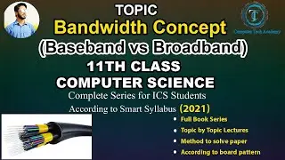 bandwidth concept (baseband vs broadband)