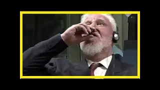 Il generale praljak è morto per avvelenamento da cianuro
