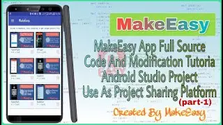 MakeEasy AIA Store Android Studio Project Source Code And Modification Tutorial | MakeEasy