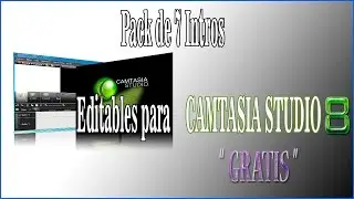 PACK DE 7 INTROS EDITABLES PARA CAMTASIA 8 STUDIO 
