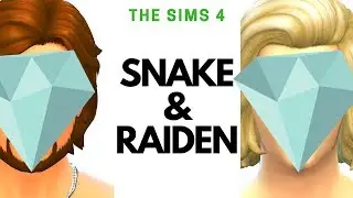 Solid Snake & Raiden in The Sims 4 | Gaming Series