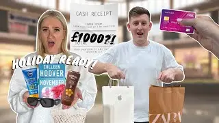 NO BUDGET SHOPPING CHALLENGE! *HOLIDAY EDITION*🏝️