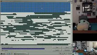 Hard Disk noise ASMR - Windows 98SE Disk Defragmenter