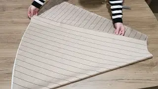 Practical Half-Circle Skirt Cutting and Sewing
