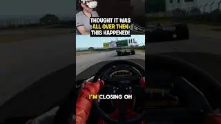 Thought it was all OVER! Then THIS happened! #simracing #gaming #shorts