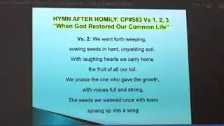 WHEN GOD RESTORES OUR COMMON LIFE HYMN🎹🎹🎹🎹