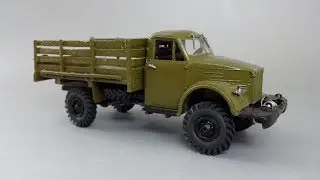 ГАЗ-63 4x4 | Handmade model | Обзор масштабной модели 