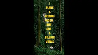 I MADE A BORING VIDEO BUT GOT A BILLION  OF VIEWS  ( #viralshorts #shorts #video #nature #travel  )