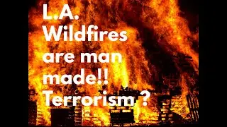 Are L.A. Wildfires the Result of Man-Made Terrorism?