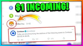 Shiba Inu Being Listed on Coinbase, Here's When.. ($SHIB Robin Hood)