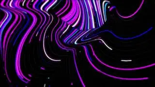 4k Neon Lines  - Free Stock Footage, Copyright Free,  Video Background Loop 20-sec