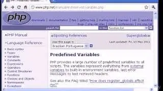08  Predefined Variables (Section PHP & MySQL)