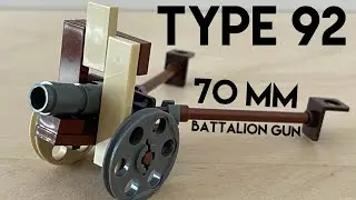 Lego Brickmania Type 92 70 mm Battalion Gun