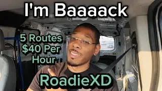 Made $40 Per Hour Worked 7 Hours On RoadieXD
