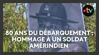 Un rite amérindien en hommage au soldat qui a participé à la libération de Peyrolles-en-Provence