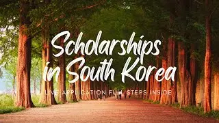 Scholarships in South Korea Without IELTS & TOEFL | Fully Funded 2021-2022 | visa Jobs travel korea