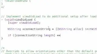iPhone SDK - Check Internet Connection