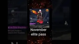 november elite pass free fire 2021