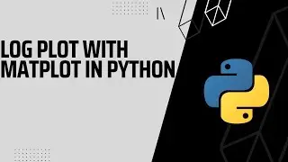 Log Plot with Matplot in Python 
