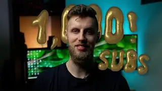 My First 1000 Subs! Thank YOU!