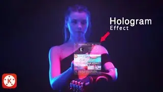 Hologram Effect in Kinemaster || Kinemaster Tutorial ||Koushik Bhunia