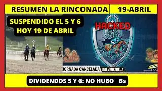 FULL SUMMARY👉LA RINCONADA INH TODAY SUNDAY APRIL 19, 2026, MATCH SUSPENDED