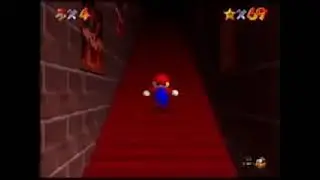 Mario Going Up The Stairs For 4 Minutes And 21 Seconds