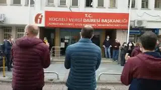Maliye çalışanlarının çürük bina isyanı