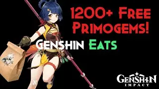 1200+ Free Primogems & Food Delivery Event! - Genshin Impact