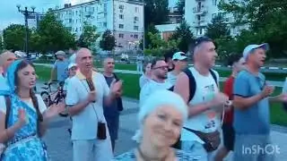 Hare Krishna in Russia. Novorossiysk