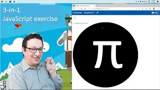 Clip: 3 methods to calculate Pi in JavaScript