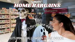 NEW IN HOME BARGAINS AUTUMN & HALLOWEEN COME SHOP WITH ME