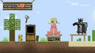 АПЕЛЬСИНОВЫЙ СОК... in 2D Minecraft 