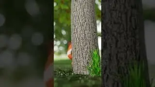 Red Panda short animation in Blender