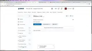 Webex - Adding Meeting Room Link to D2L