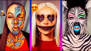 Emoji Makeup Challenge | Best Makeup Inspired by Emojis | TikTok Video Compilation - Part 7