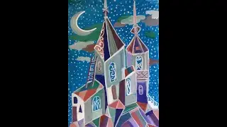 Дворец Снежной Королевы. Сказки Г. Х.Андерсена.  Тёплые и холодные цвета.