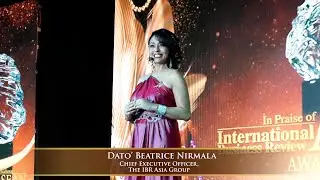 Welcome Address by Dato Beatrice Nirmala at International Business Review ASEAN Awards 2022