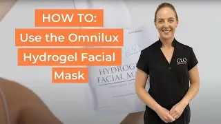 How To: Use the Omnilux Hydrogel Facial Mask