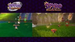 Spyro Reignited Trilogy | Idol Springs PS1 vs. PS4 Comparison