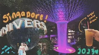 singapore, vlog 2023 | universal, artscience museum & more🇸🇬🌤️🌏🎢🥟