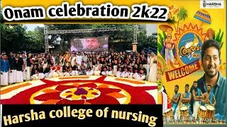 #onam2k22//#onam celebration 2022 at college//Harsha college of nursing//#onam#celebration#bangalore