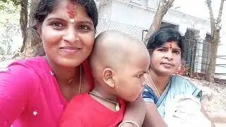 Devaansh ki పుట్టు tala  simhachalam lo... devaansh antha  silent ga unnado chudandi