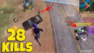 28 Kills Solo vs Squad !! Call Of Duty Mobile Battle Royale Gameplay