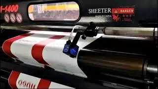 How to cut After printed paper : CHM - 1400 Precision high speed sheeter with Cursor Tracking System