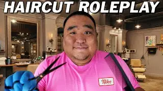 REALISTIC HAIRCUT EXPERIENCE  ✂️ ASMR ROLEPLAY